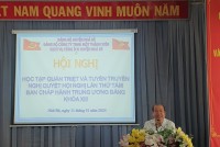 HỌC TẬP QUÁN TRIỆT, TUYÊN TRUYỀN NGHỊ QUYẾT HỘI NGHỊ LẦN THỨ 8 BAN CHẤP HÀNH TRUNG ƯƠNG ĐẢNG KHÓA XIII