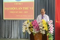 ĐẠI HỘI ĐẢNG VIÊN CHI BỘ 1 LẦN THỨ VI - NHIỆM KỲ 2022-2025